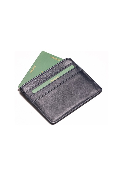 Navy Cüzdan & Kartlık Erkek Diğer 845-530 Vergelio Purse Matte Crystal Wallet Card Holder Mavi