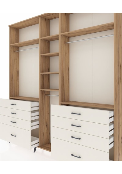 Arges Dolap 8 Raflı 8 Çekmeceli 3 Askılı 220x30x243 Çam-çam/aytaşı Atlas Çam/aytası Arges Dolap 8 Raflı 8 Çekmeceli 3 Askılı 220x30x243 Çam-çam/aytaşı Atlas Çam/aytası