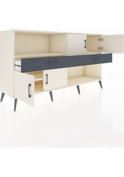Hyperion Konsol 3 Raflı 2 Çekmeceli 4 Kapaklı 176x44x99 Aytaşı-aytaşı/antrasit Aytası/aytası - Aytası Hyperion Konsol 3 Raflı 2 Çekmeceli 4 Kapaklı 176x44x99 Aytaşı-aytaşı/antrasit Aytası/aytası - Aytası