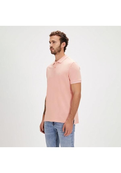 Bad Bear Pure Erkek Pembe Polo Yaka Tişört