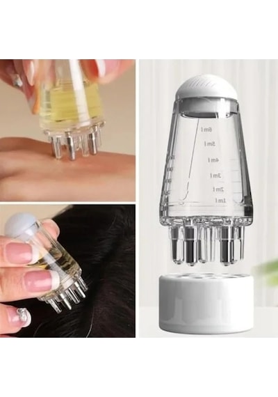 Mini Saç Derisi Ve Cilt Bakım Serum Aplikatörü