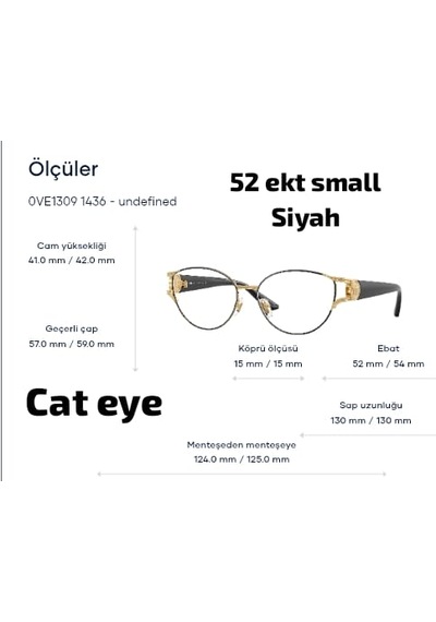 Ve1309 1436 52 Ekt Premium Mavi Işık Ve Uv420 Korumalı Gözlük Siyah
