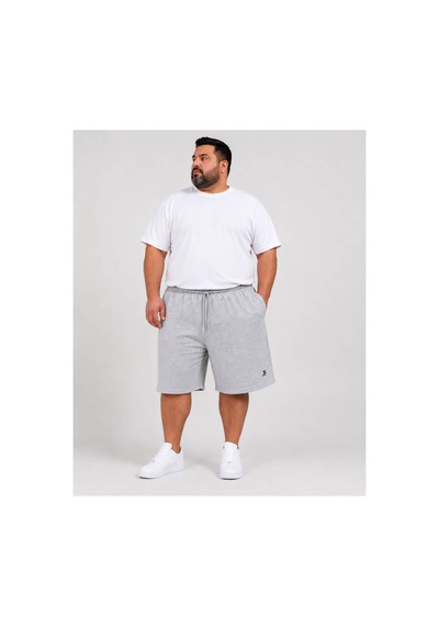 H&c Coolboy Erkek Büyük Beden Battal Şort Fermuarlı Cepli Esnek Günlük Spor Şort 2xl-6xl Gri