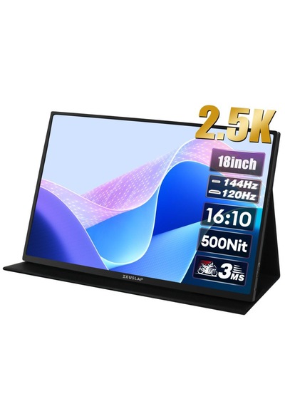 Zeuslap Z18K 18" 3MS 144Hz 2.5K FreeSync IPS Monitör