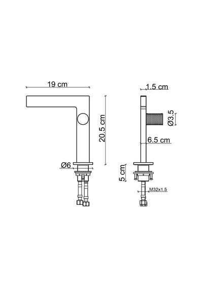 Fontana Lavabo Bataryası Rose Fk-2013 Rose