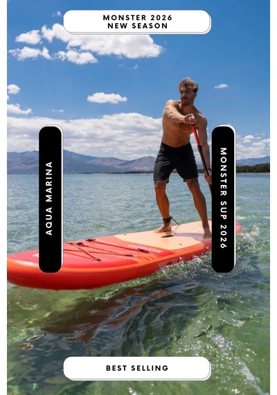 Aqua Marina Monster 2026 Yeni Seri Şişme Isup Stand-up Paddle Board 366cm