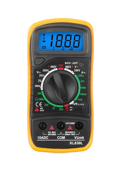 XL830L Dijital Multimetre – Volt, Amper, Ohm Ölçen Geniş Fonksiyonlu Avometre