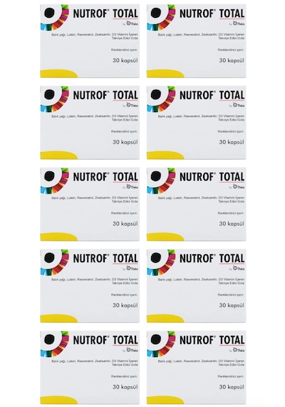 Theapharma Nutrof Total 30 Kapsül 10 Adet