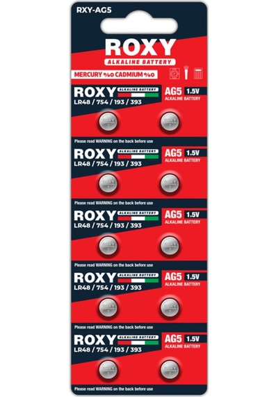 Ag5 Lr48/lr754/193/393 52 Mah Alkalin Düğme Pil 10 Lu Paket Tg/tmya1395 220496