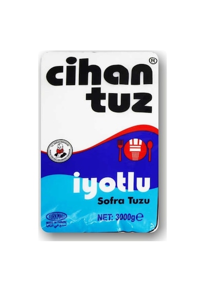 Tuz 3 Kg Rafine Kaya Tuzu İyotlu