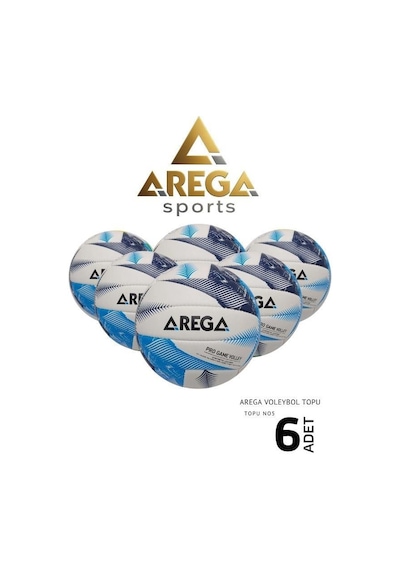6 Adet Arega Voleybol Maç Topu Mvb-40352 002 Beyaz