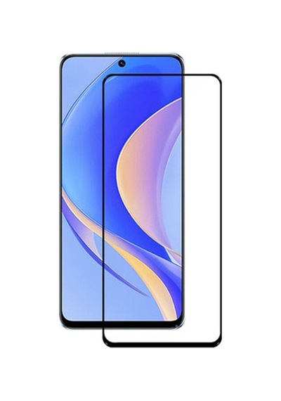 Microcase Huawei Nova Y90 Tam Kaplayan Ekran Koruyucu - Siyah
