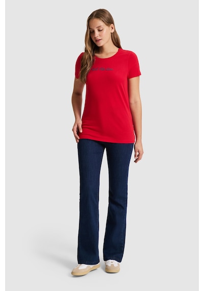 U.s. Polo Assn. Kadın Kırmızı Tişört Basic 50323450-vr030 Kirmizi U.s. Polo Assn. Kadın Kırmızı Tişört Basic 50323450-vr030 Kirmizi