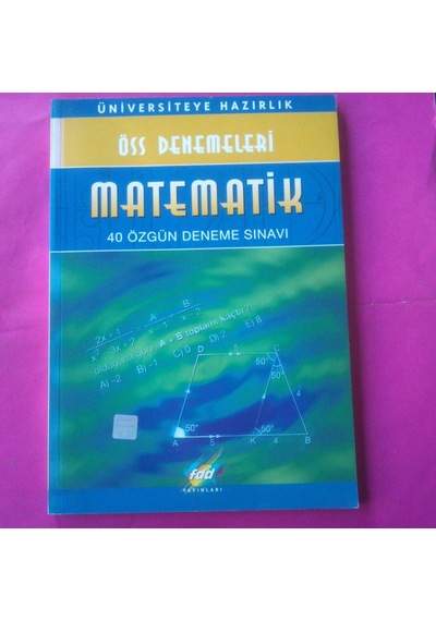 Matematik Öss Deneme 40 Özgün Deneme