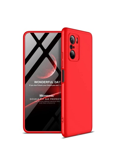 Microsonic Xiaomi Mi 11i Kılıf Double Dip 360 Protective