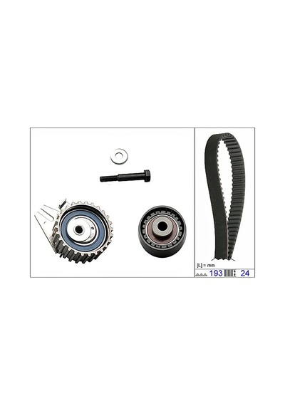 EKSANTRIK GERGI KITI DOBLO 01- -BRAVA-BRAVO- 96-01 -PALIO 00- -PUNTO 99- -MAREA 96- 1.9TD INA 530062310 OEM