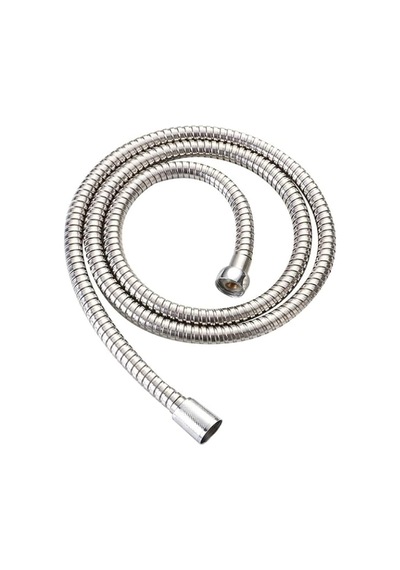Terma A Kalite Örgülü Dayanıklı 150cm Paslanmaz Duş Spirali/uzun Krom - Parlak