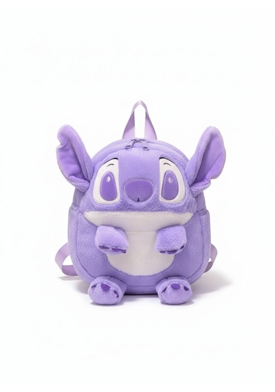 Stich Sırt Çantası Açık Mor Geniş Mor Açık Mor