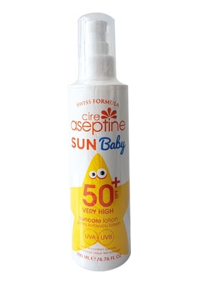 Cire Aseptine Baby Sun Spf50+ 200 Ml