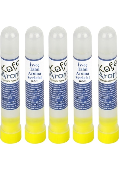 Kafa Aroma İsveç Tahıl Aroması Hazır Karışım 5 x 10 ML