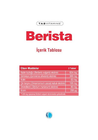 Tabvitamins Berista 60 Tablet