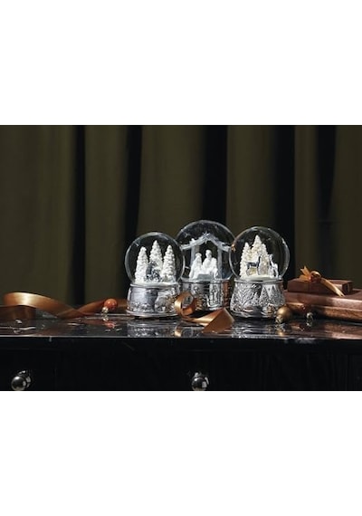 Lenox Reed And Barton Nativity Müzikal Kar Küresi, 1,4 Kg, Çoklu
