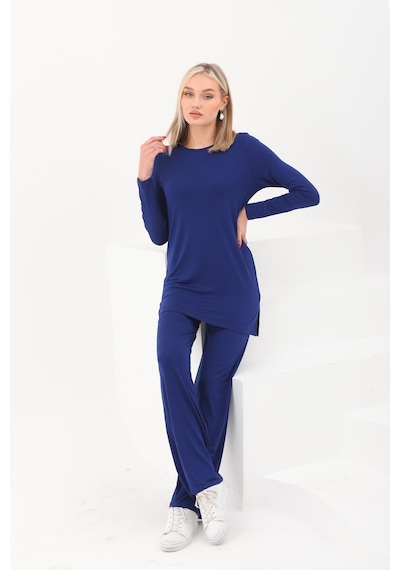 Extra Yumuşak Uzun Viskon Pantolon Home&outdoor-lacivert-lacivert Lacivert