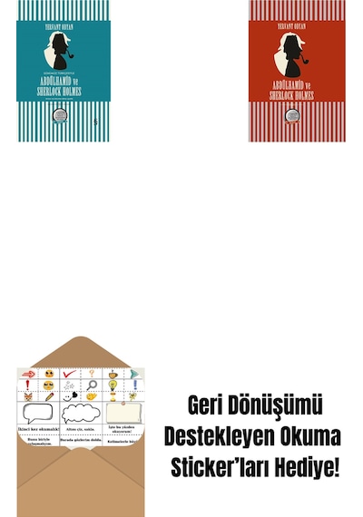 Abdülhamid Ve Sherlock Holmes Ciltli + Abdülhamid Ve Sherlock Holmes + Okuma Sticker'ları