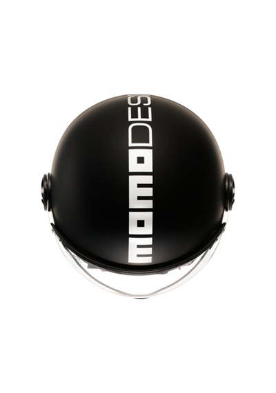 Momo Kask/ Fgtr Classıc Mono Matt Black/white Çok Renkli
