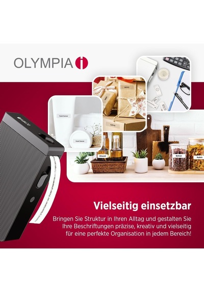 P22 Etiket Yazıcısı, Siyah, Ev Ve Ofis Malzemeleri İçin Etiketleme Cihazı, Mutfak, Ofis Ve Hobi İçin Bluetooth Ter