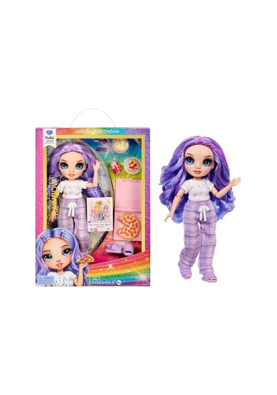 Rainbow High Jr High Pijama Partisi Bebekleri Violet Mor 503705