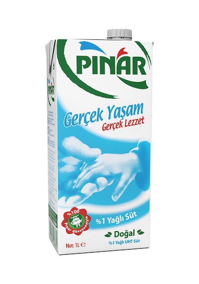 Pınar %1 Yağlı Süt 1 Lt X 6 Adet