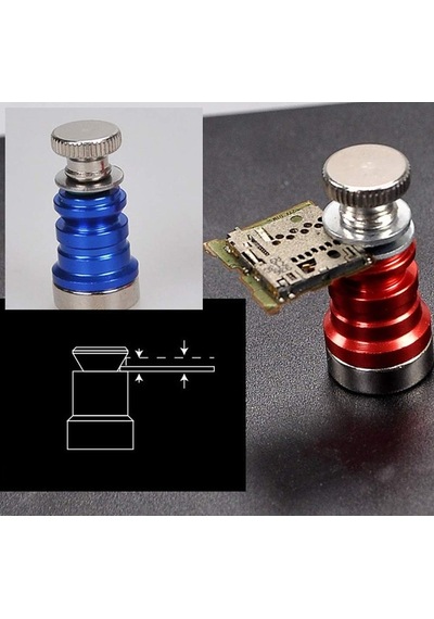 Manyetik Tabanlı Büyüteçli Lehimleme Üçüncü El Pcb Devre Tutucu Havya Standı Esnek Kollu