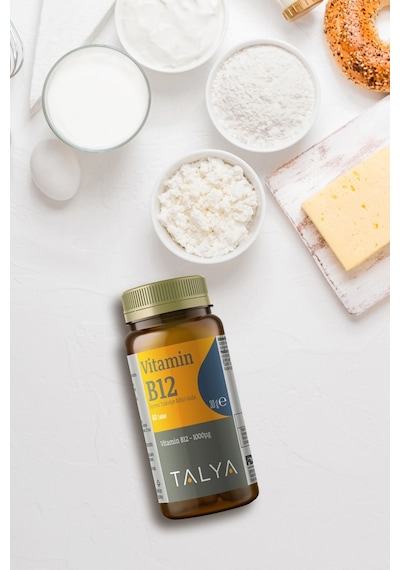 Talya Vitamin B12 İçeren Takviye Edici Gıda 1000 Mg 60 Tablet