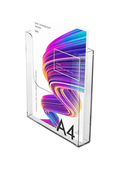 A4 Duvar Tipi Tekli Broşürlük 10lu Paket