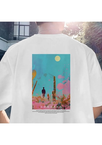 Samsara Serisi No:8 T-shirt - Kırmızı