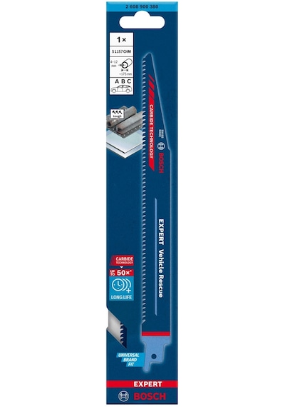 Bosch Expert S 1157 Chm Otomotiv Çeliği İçin Panter Testere 1'li 2608900380