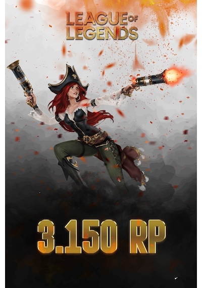 League Of Legends 3150 Rp Tr