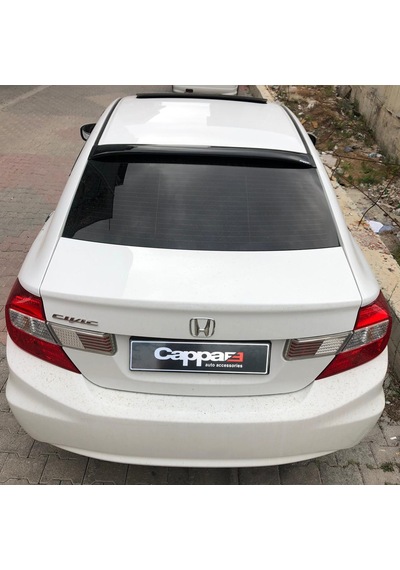 Honda Civic 9 Arka Cam Üstü Spoyler İnce Model Abs 2012-2016 N11.2819