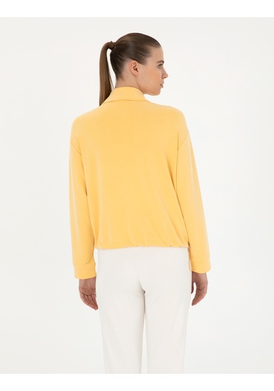Pierre Cardin Kadın Sarı Hırka Örme 50283321-vr044 Sarı
