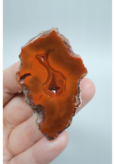 Red Fox Agat, Alev Alev Yanık Turuncu Kızıl Siyah Deniz Akik