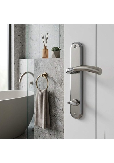 Siba Wc Banyo Kapı Kolu Krom/ınox 200-85-02-18/53