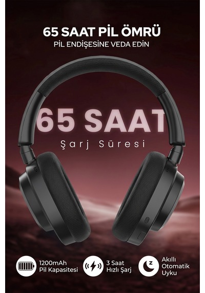 Redragon Bt-2.4g-wired 7.1 Sound Anc Kablosuz Oyuncu Kulaklık H891