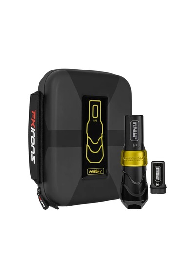 Fk Irons Flux Max 4.5 Mm Stroke Gold Stealth Renk Çift Bataryalı - Kablosuz Dövme Makinesi