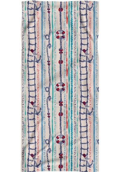 Dijital Baskılı Unisex Deniz Havuz Plaj Havlusu 70x150 Cm. // H095 Renkli
