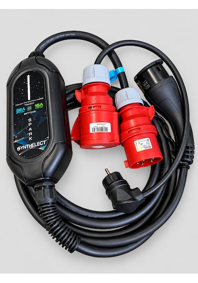 Spark 22 Kw Elektrikli Araçlar İçin Taşınabilir Şarj Cihazı