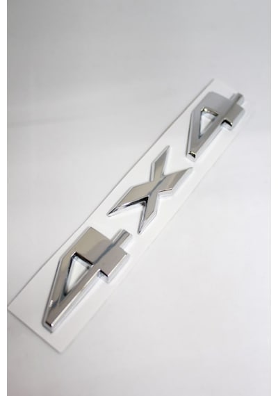 4X4 Metal Amblem Logo Arma Sticker