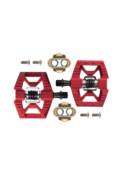 Crank Brothers Double Shot 1 Pedal Kırmızı/siyah