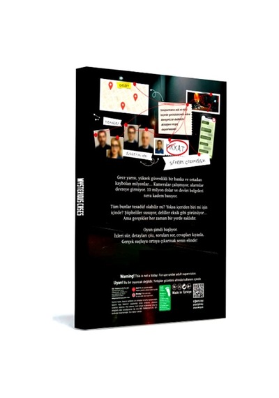 Dedektif Dava Çözme Kart Oyunu