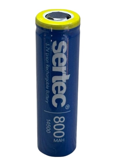 3.7v Li-ion 14500 Aa - 800 Mah 3c Şarjlı Pil